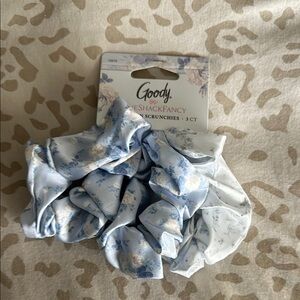 LoveShackFancy Blue Floral Hair Scrunchies